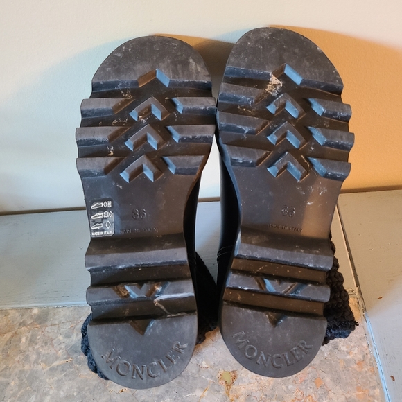 Moncler Ribbed Rubber Boots - Picture 4 of 12